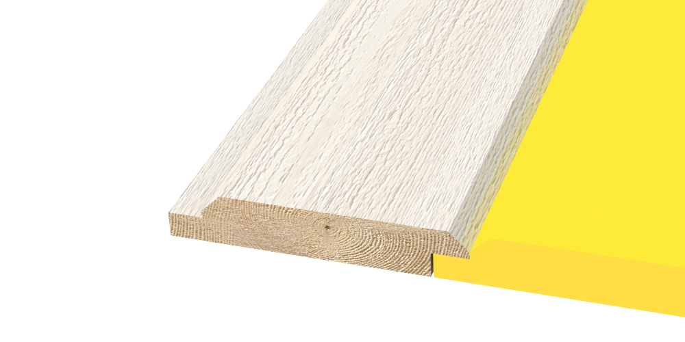 Exterior panel with fold
